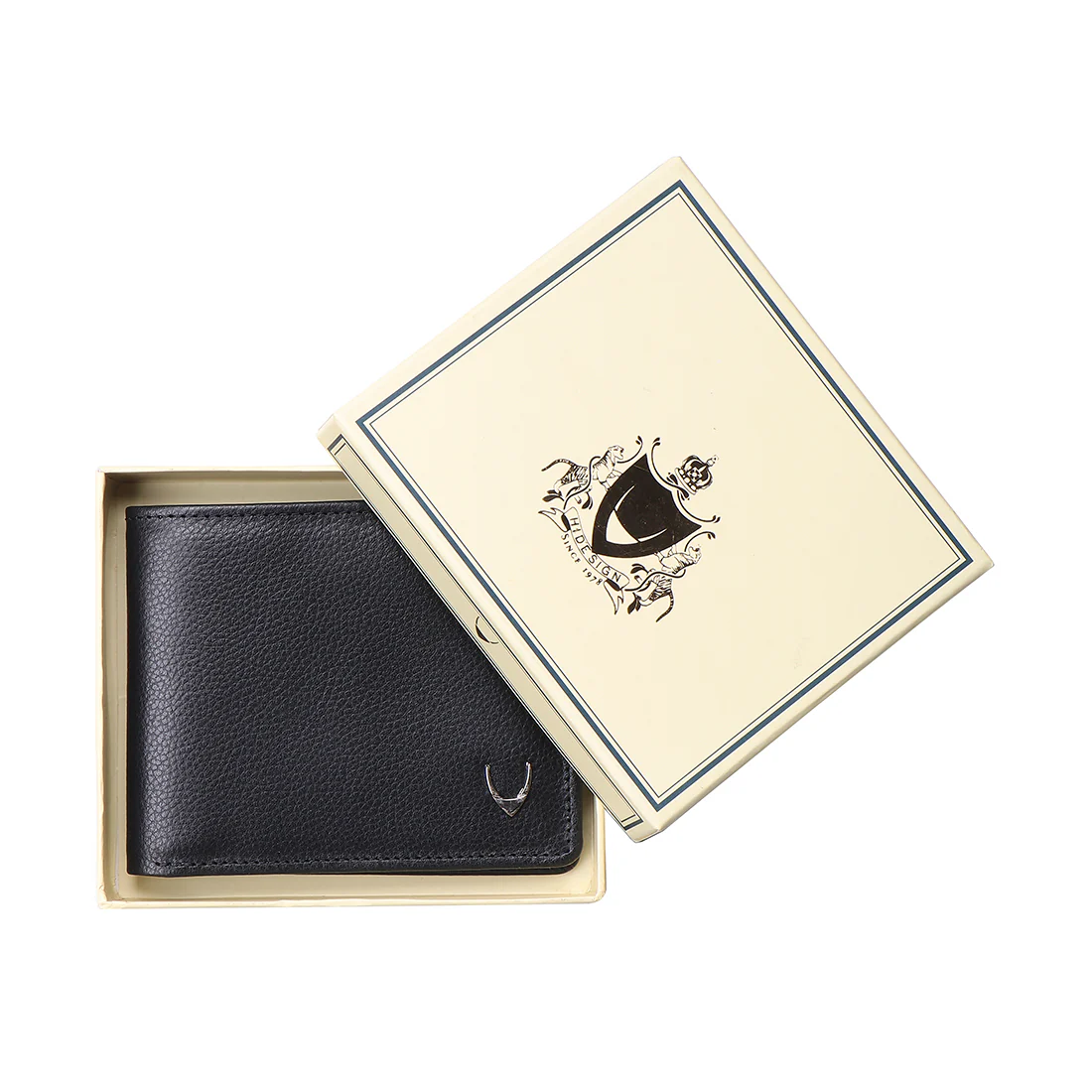 Namibia Sb Black Leather Bi-Fold Wallet - Image 8