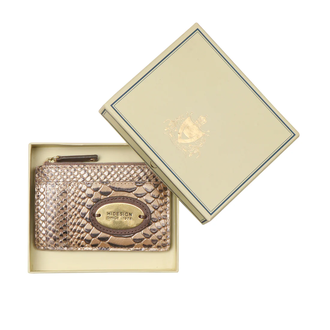 Natalie W1 White Leather Card Holder - Image 6