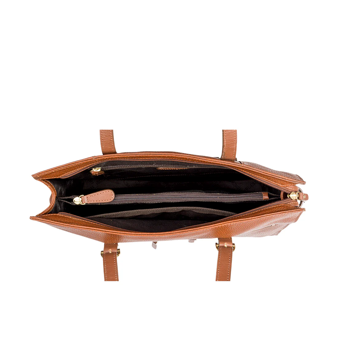 Neptune 03 Sb Tan Leather Tote Bag - Image 4