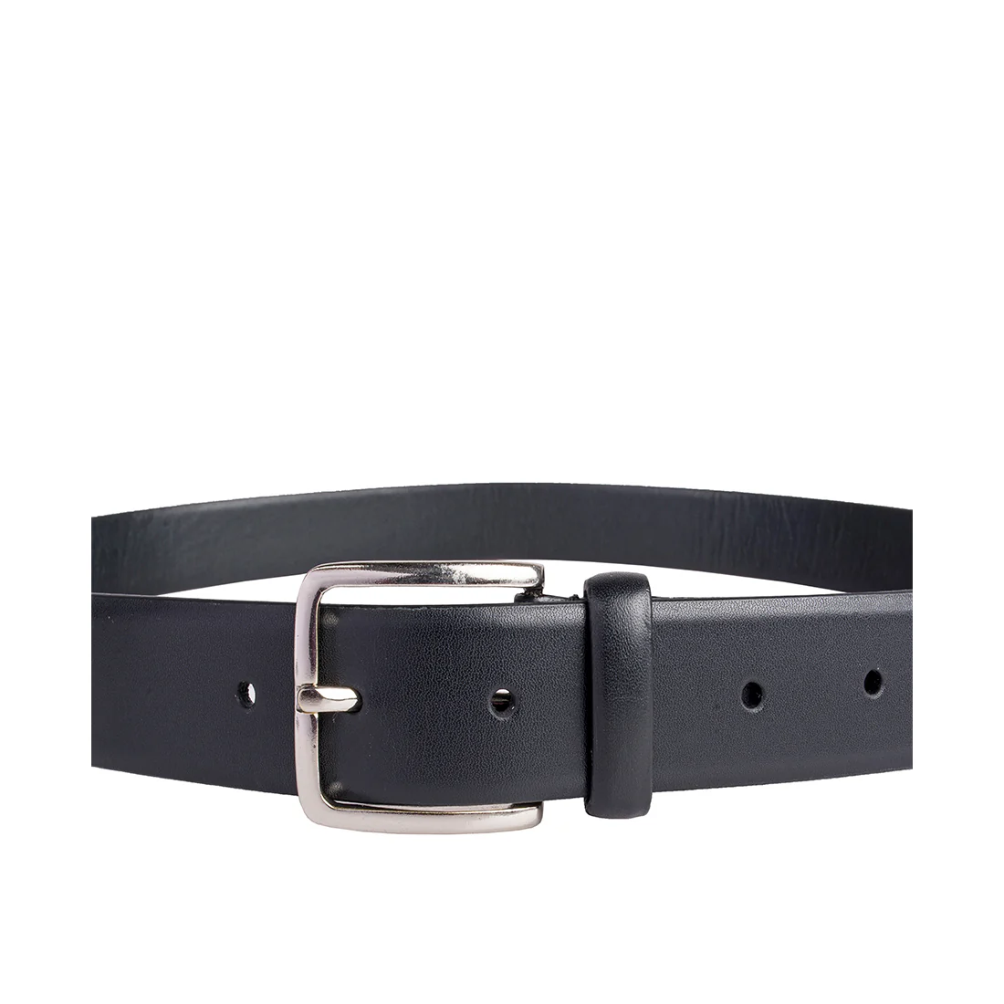 New Philip Men's Black Non Reversible Leather Belt - Image 3