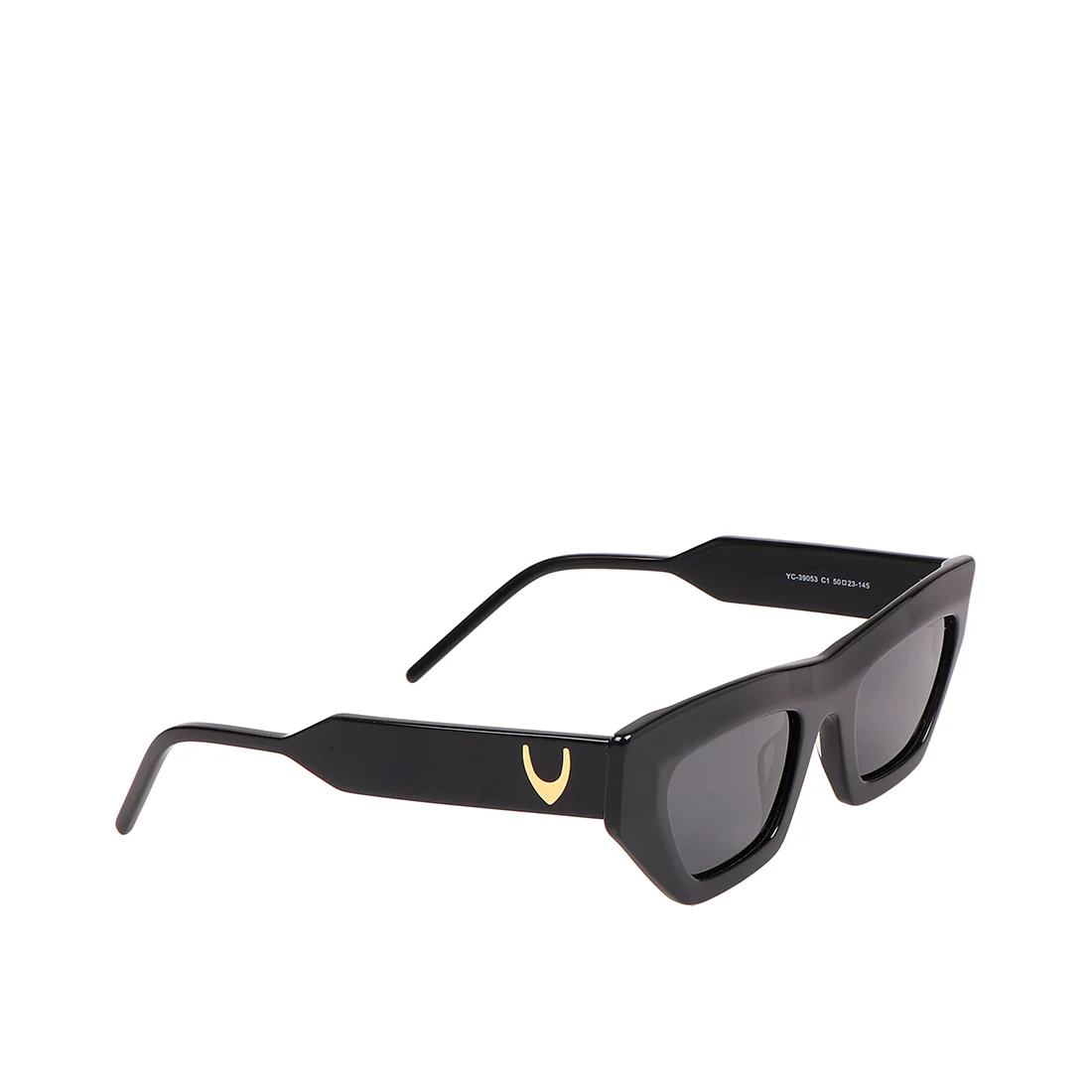 Newport Women's Black Geometric Sunglasses - Image 4