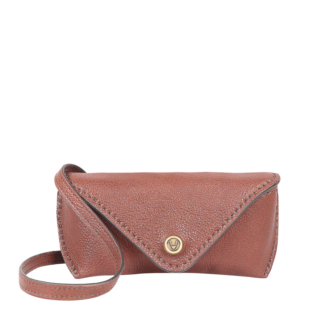 Nori Brown Leather Sunglass Holder - Image 3