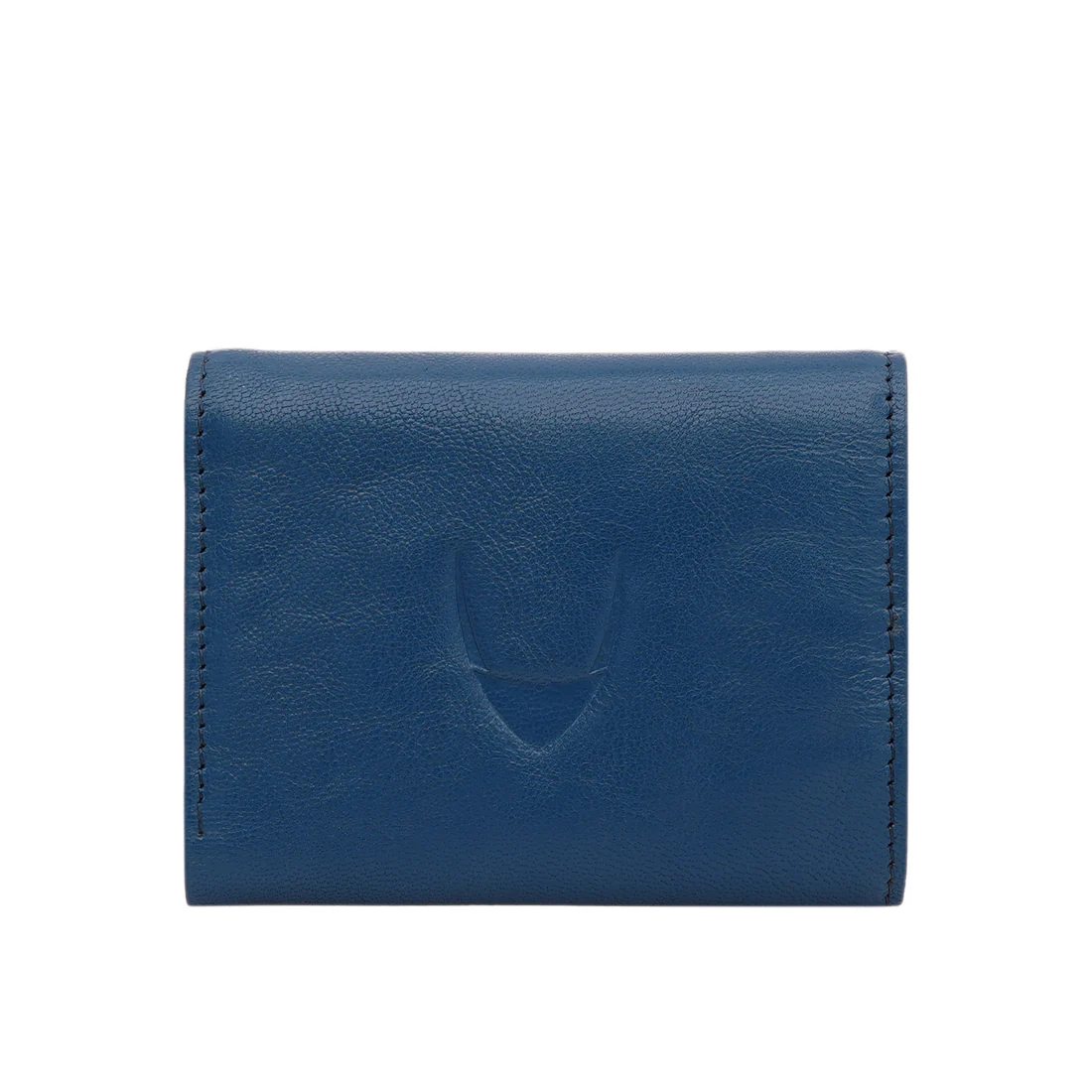 Oklahoma W1 Blue Leather Trifold Wallet - Image 7