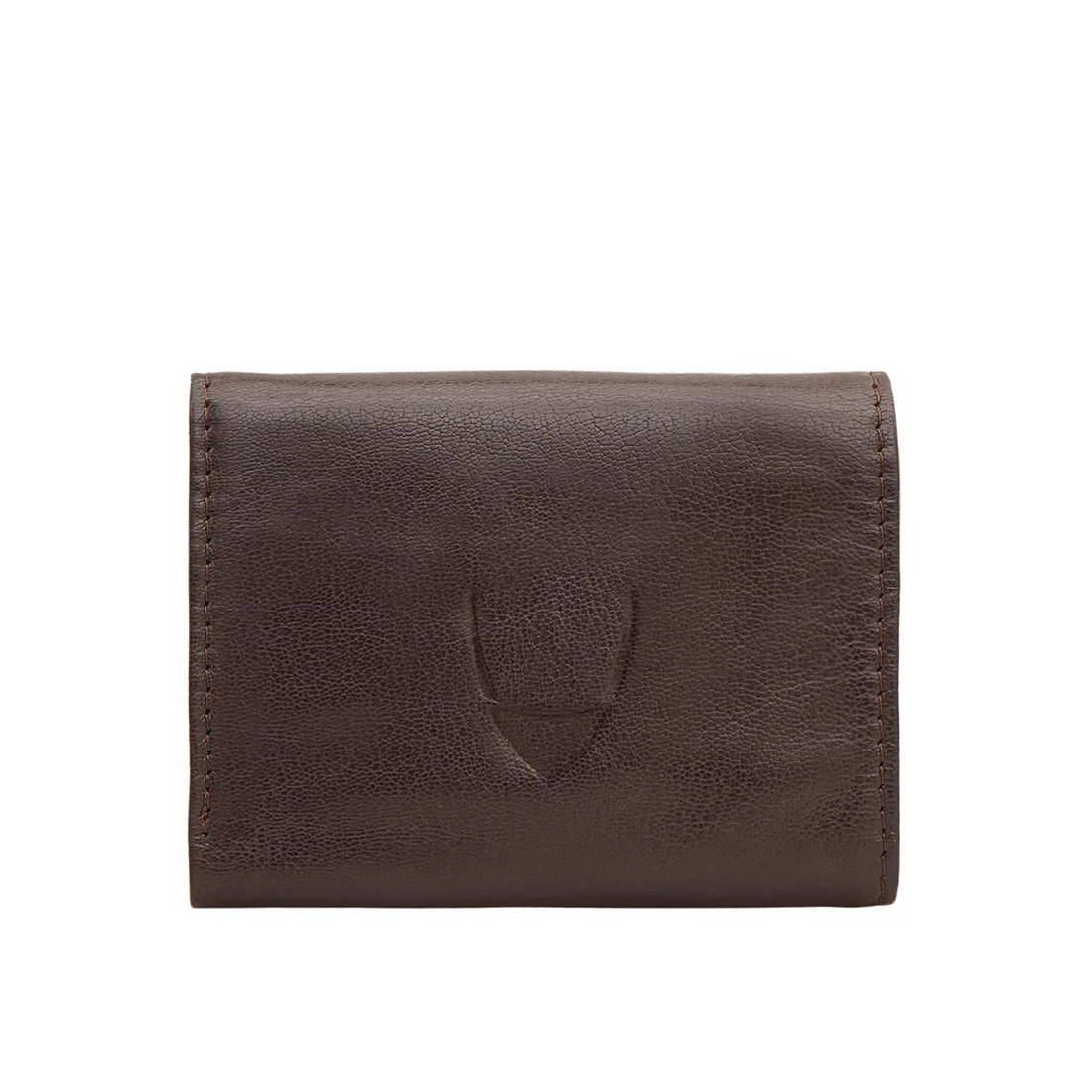 Oklahoma W1 Brown Leather Trifold Wallet - Image 5