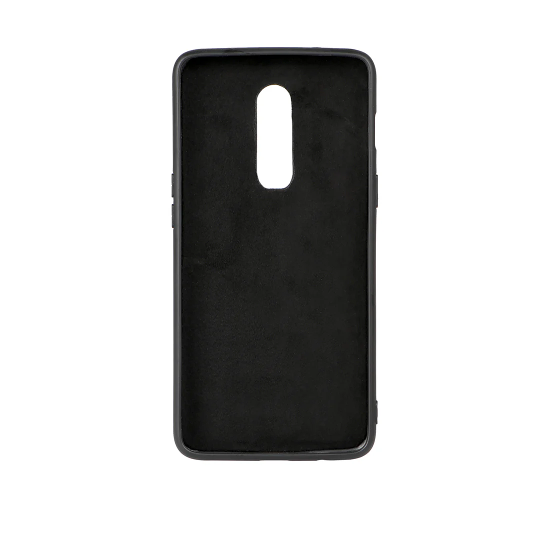 One Plus 6-Kalah Black Leather Mobile Case - Image 3