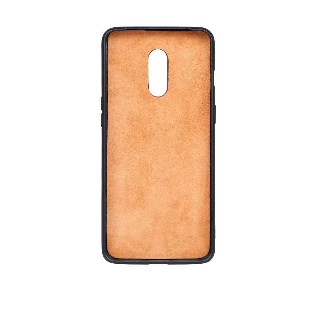 One Plus 7 Black Leather Mobile Case - Image 6