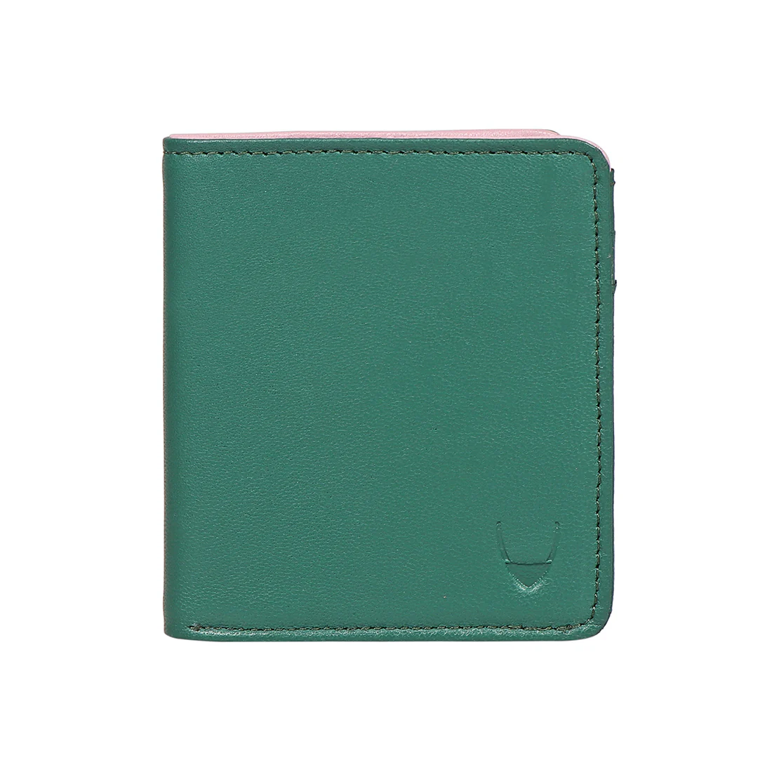 Oona W4 Green Leather Bi-Fold Wallet - Image 3