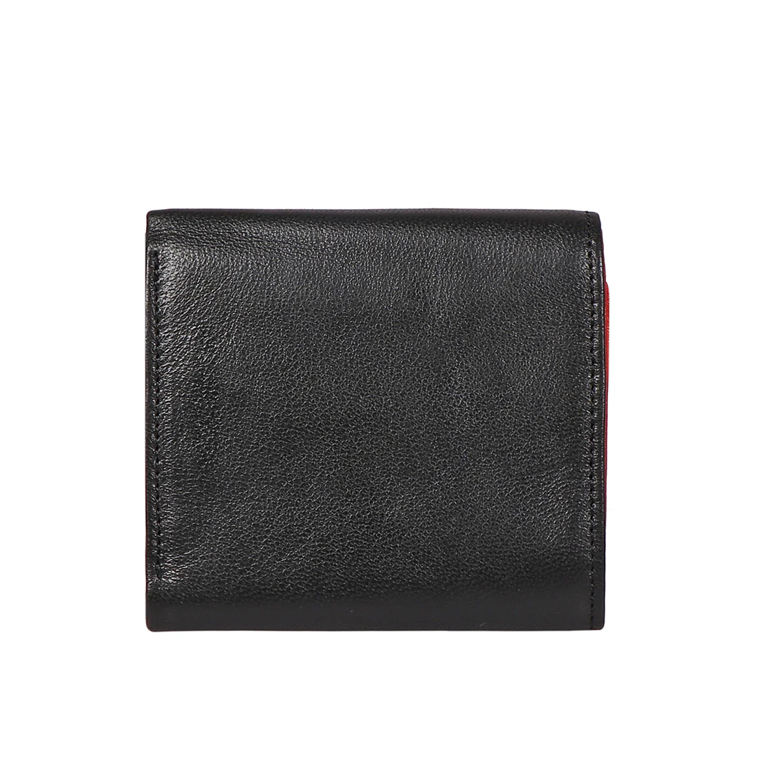 Oona W5 Black Leather Trifold Wallet - Image 7