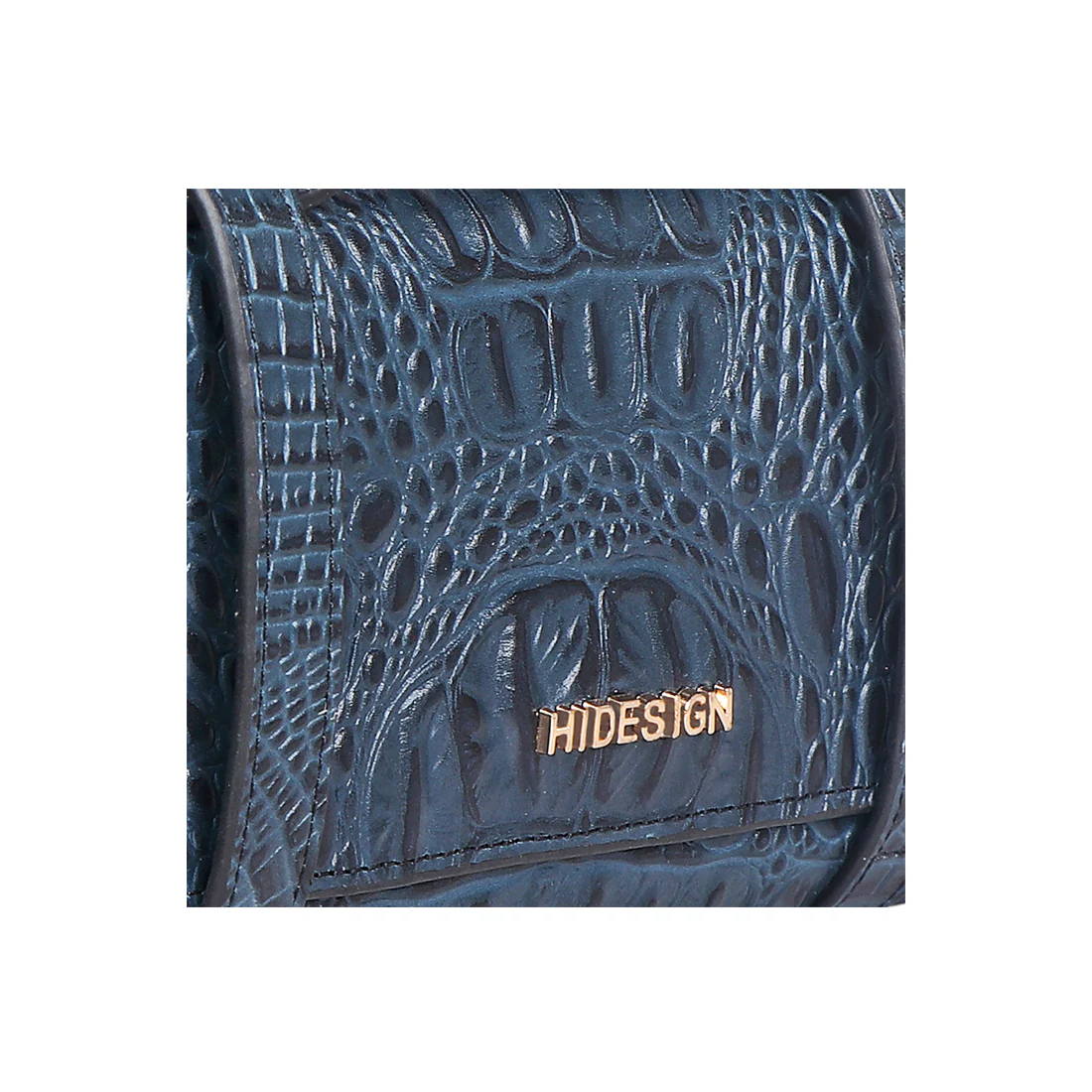 Ophelia W1 Blue Leather Sling Wallet - Image 5