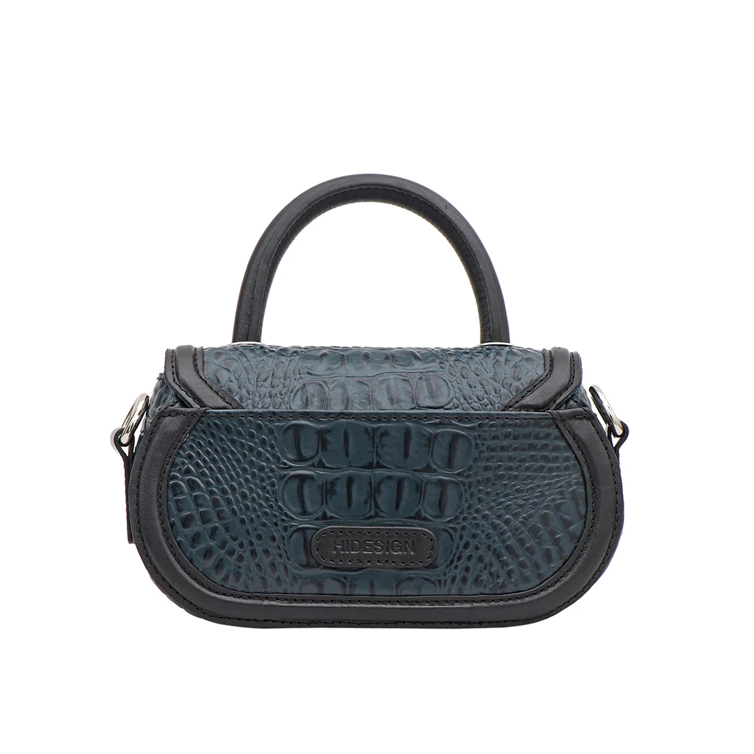 Orly-01 Blue Leather Crossbody - Image 4