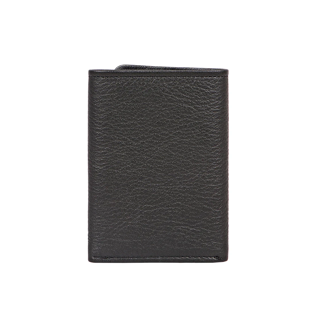 Oshunw3 Black Leather Trifold Wallet - Image 7