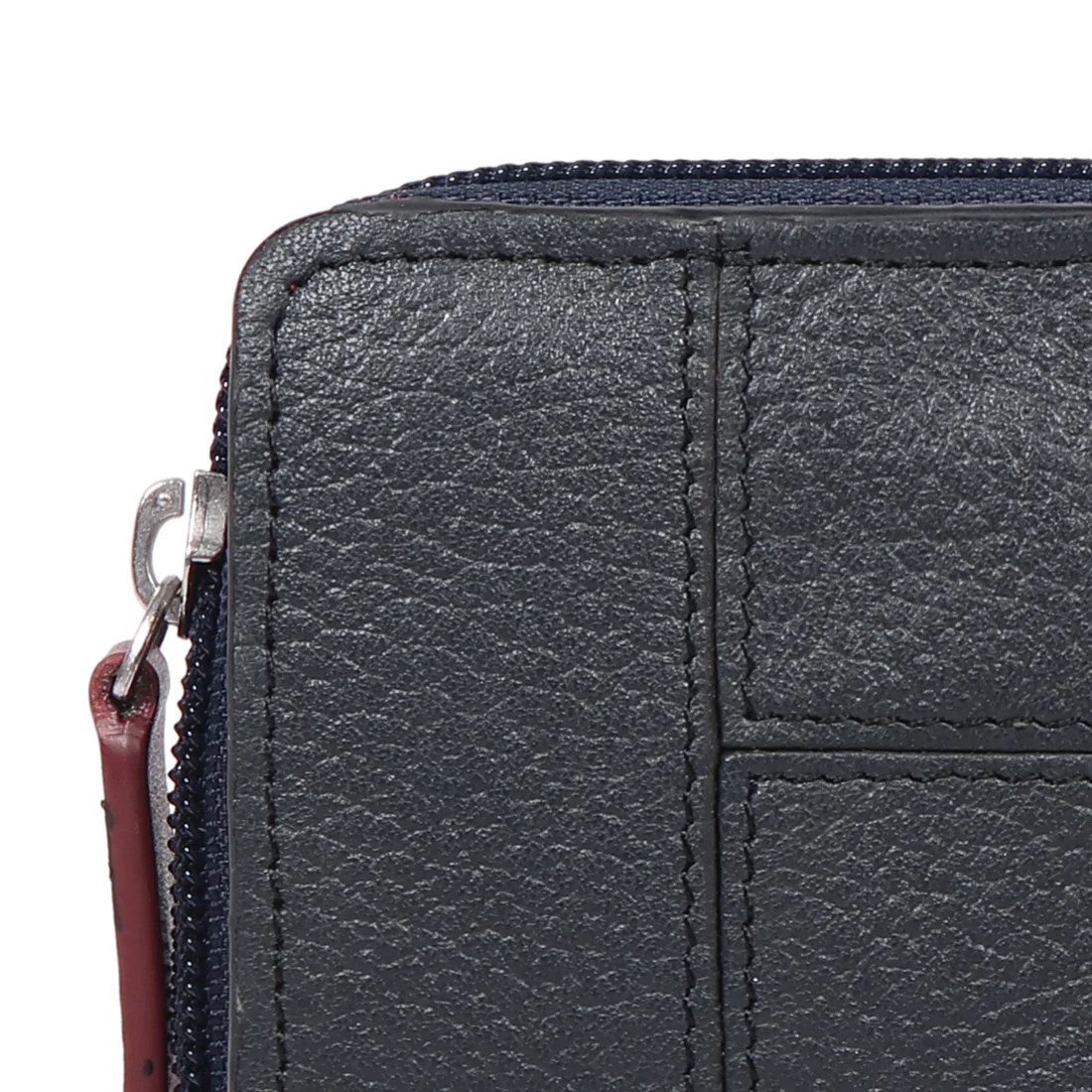 Ovalle W5 Blue Leather Pocket Wallet - Image 7