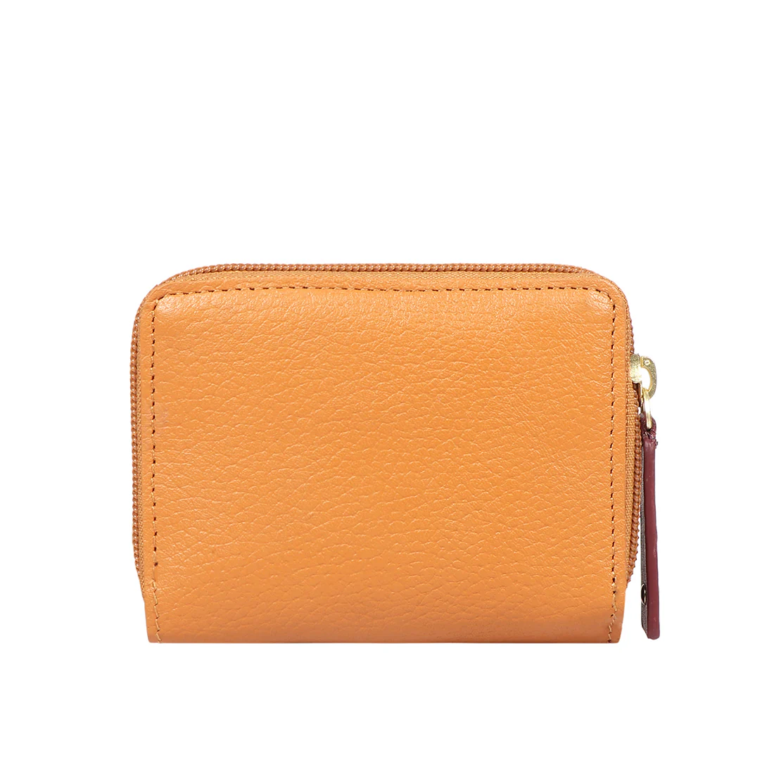 Ovalle W5 Yellow Leather Pocket Wallet - Image 3
