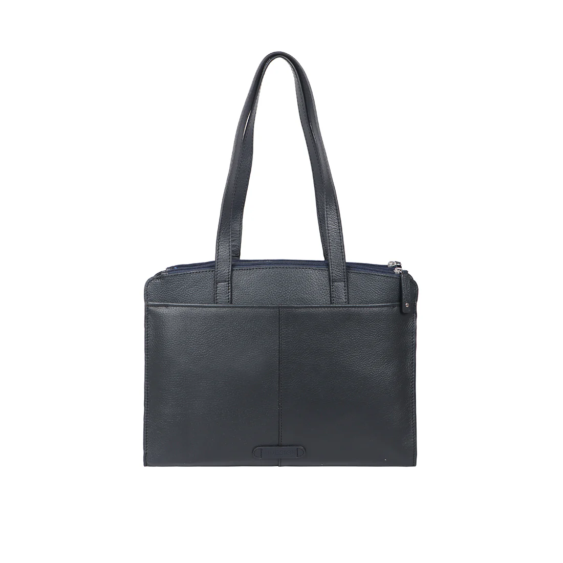 Ovave 03 Blue Leather Tote Bag - Image 4