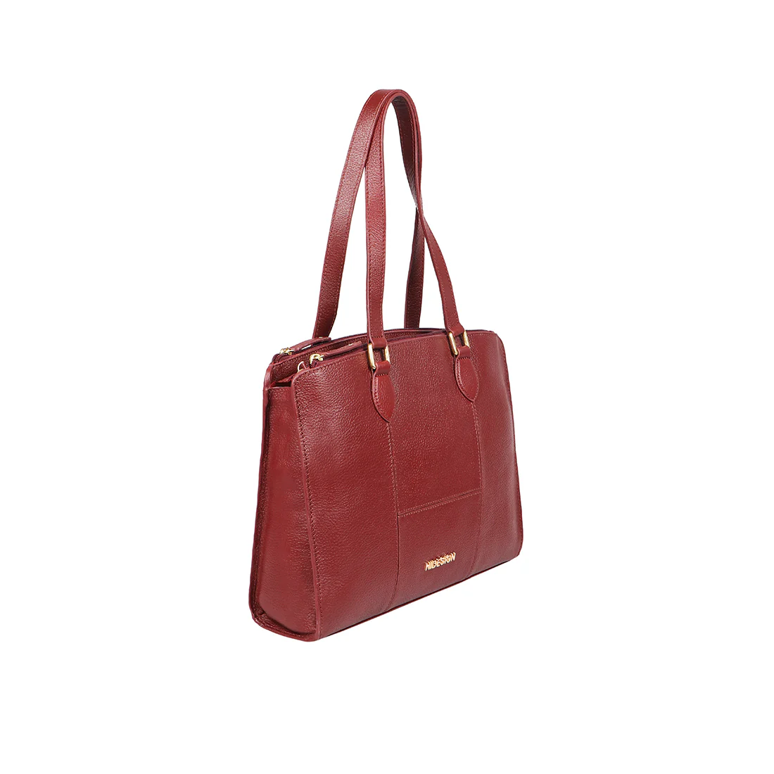 Ovave 03 Red Leather Tote Bag - Image 3