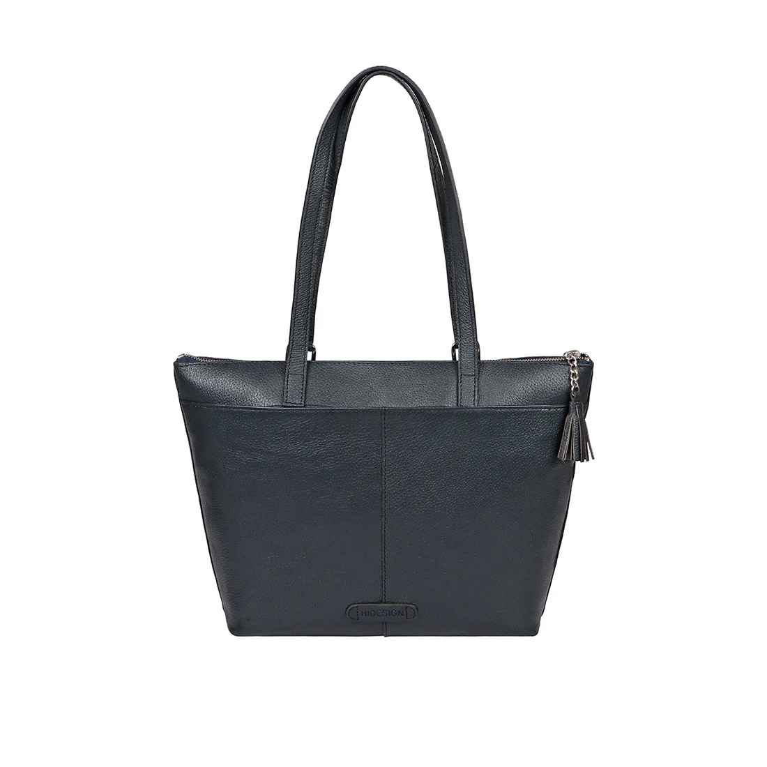 Ovave 04 Blue Leather Tote Bag - Image 3