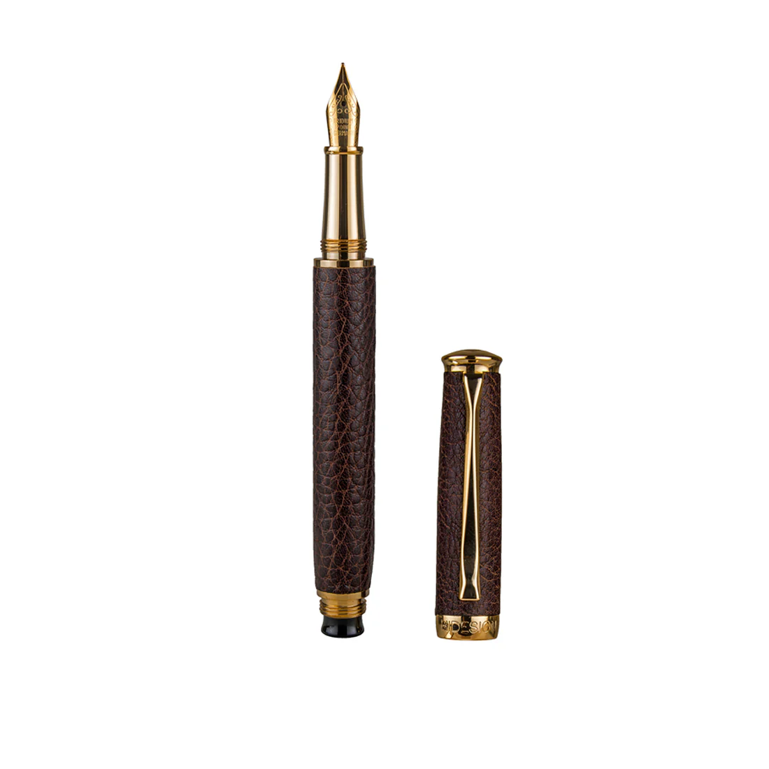 Oxford-Fp Brown Leather Fountain Pen - Image 3