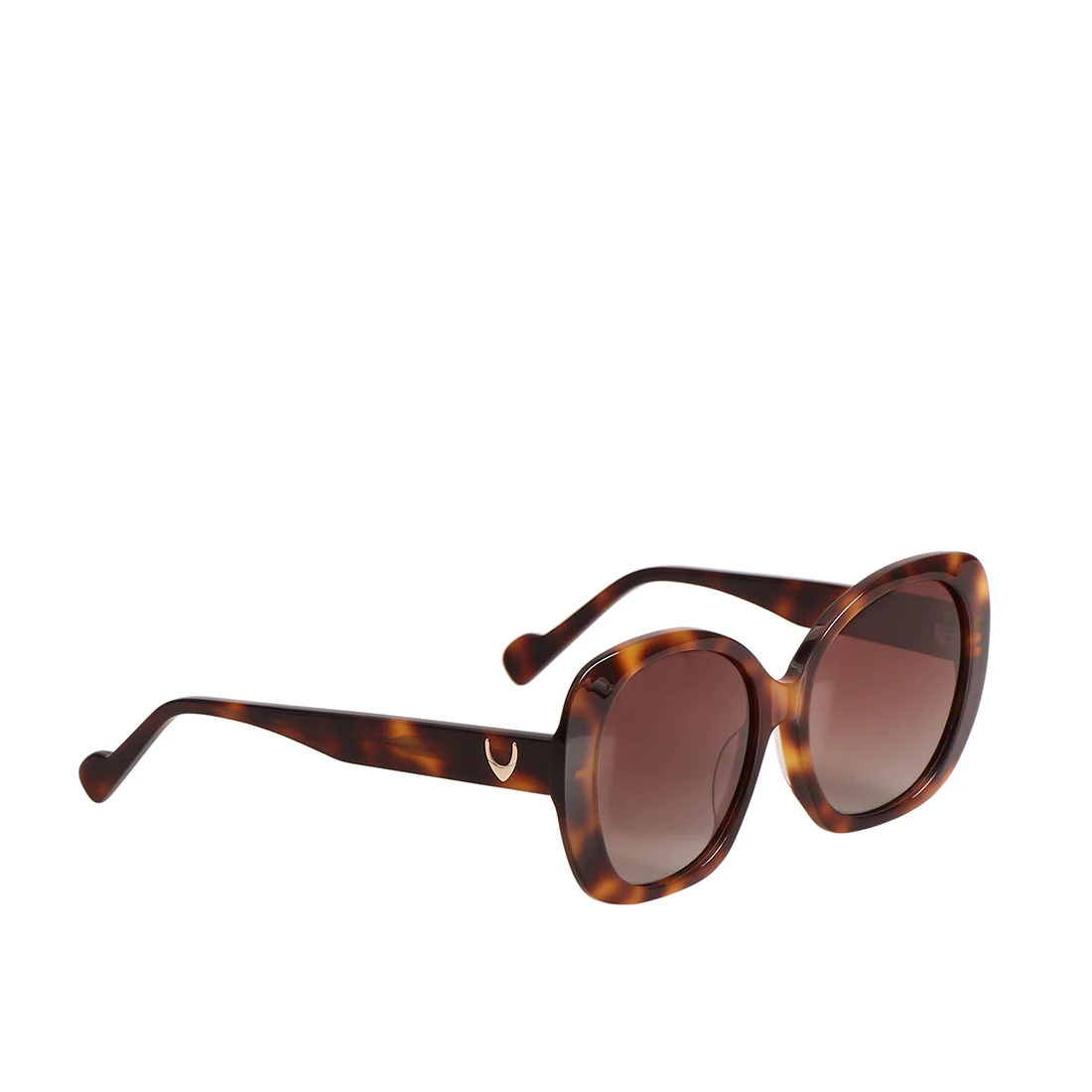 Palma Women's Brown Butterfly Sunglasses - Image 3