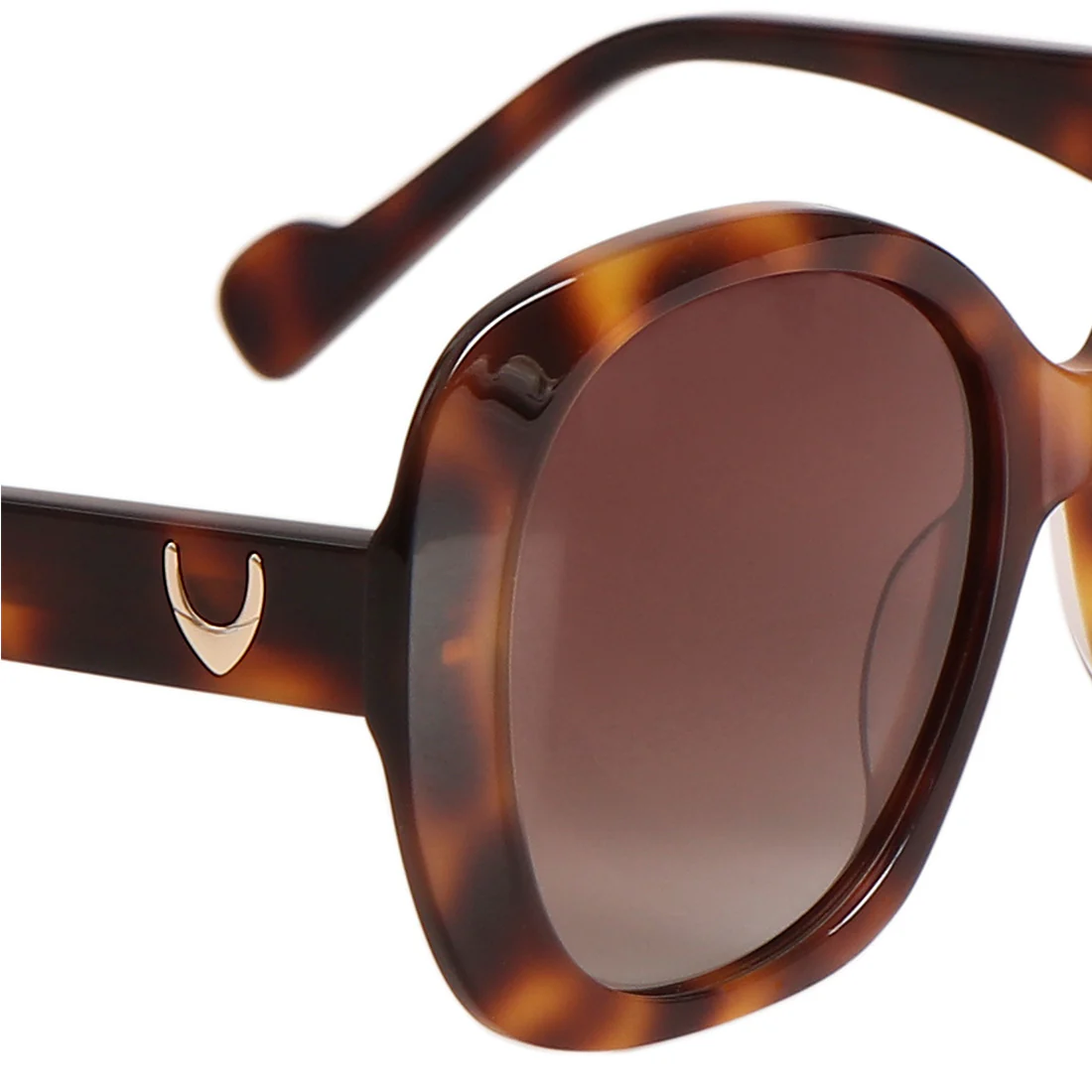 Palma Women's Brown Butterfly Sunglasses - Image 6