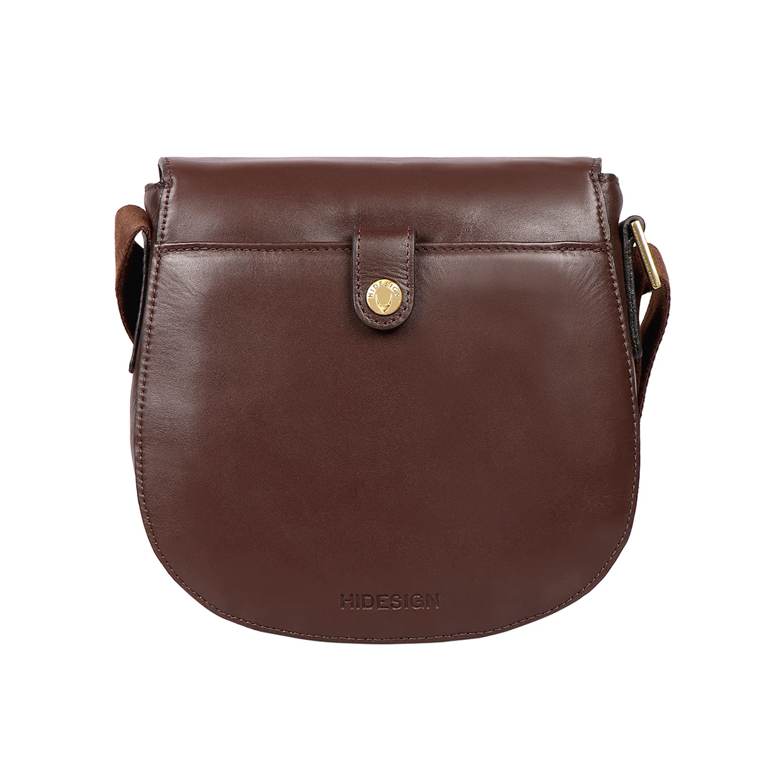 Pampas 01 Brown Leather Crossbody - Image 4