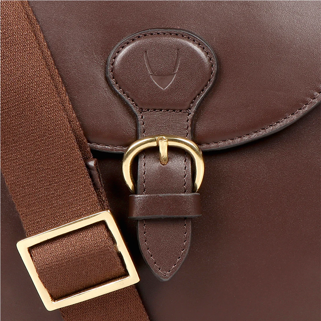 Pampas 01 Brown Leather Crossbody - Image 5