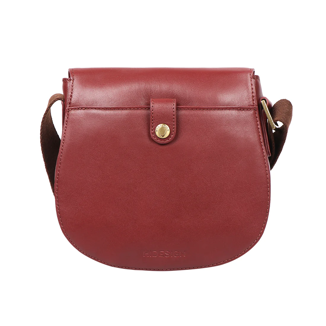 Pampas 01 Marsala Leather Crossbody - Image 4