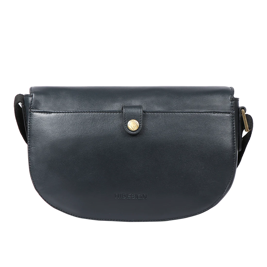 Pampas 02 Blue Leather Sling Bag - Image 4