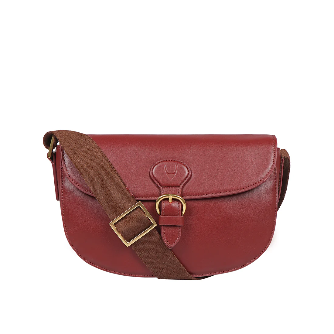 Pampas 02 Marsala Leather Sling Bag - Image 2