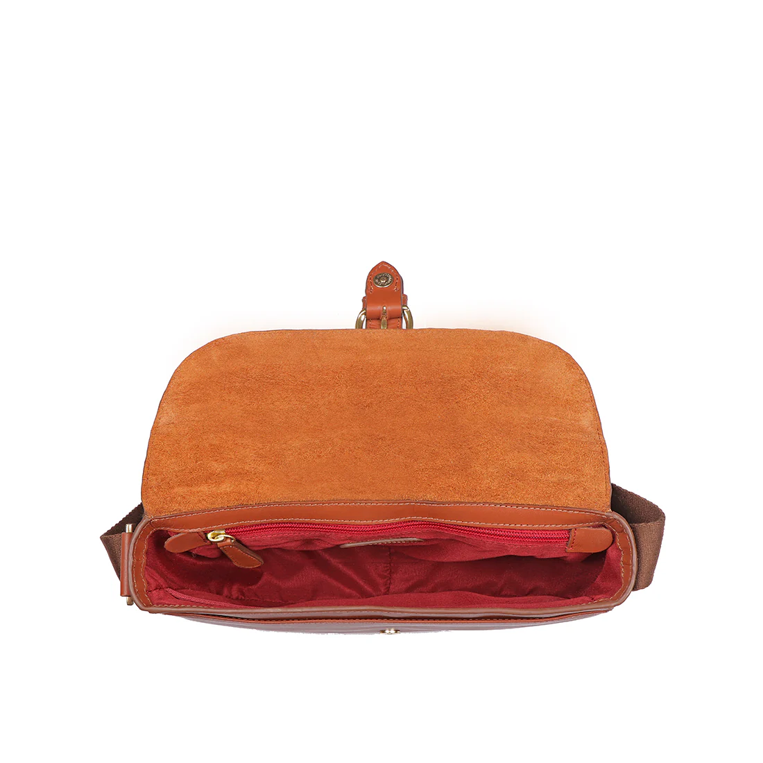 Pampas 02 Tan Leather Sling Bag - Image 6