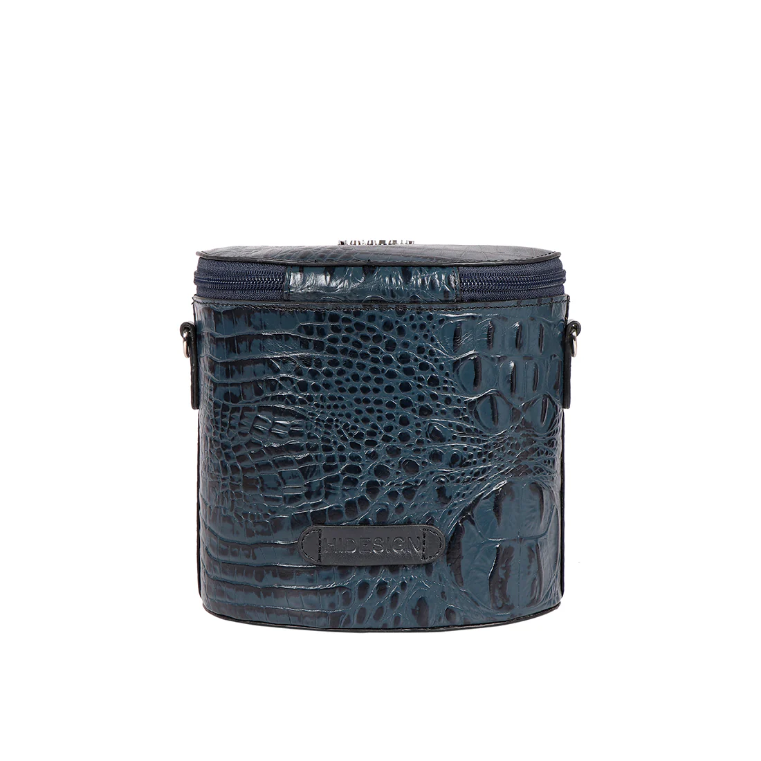 Panama 03 Blue Leather Sling Bag - Image 3