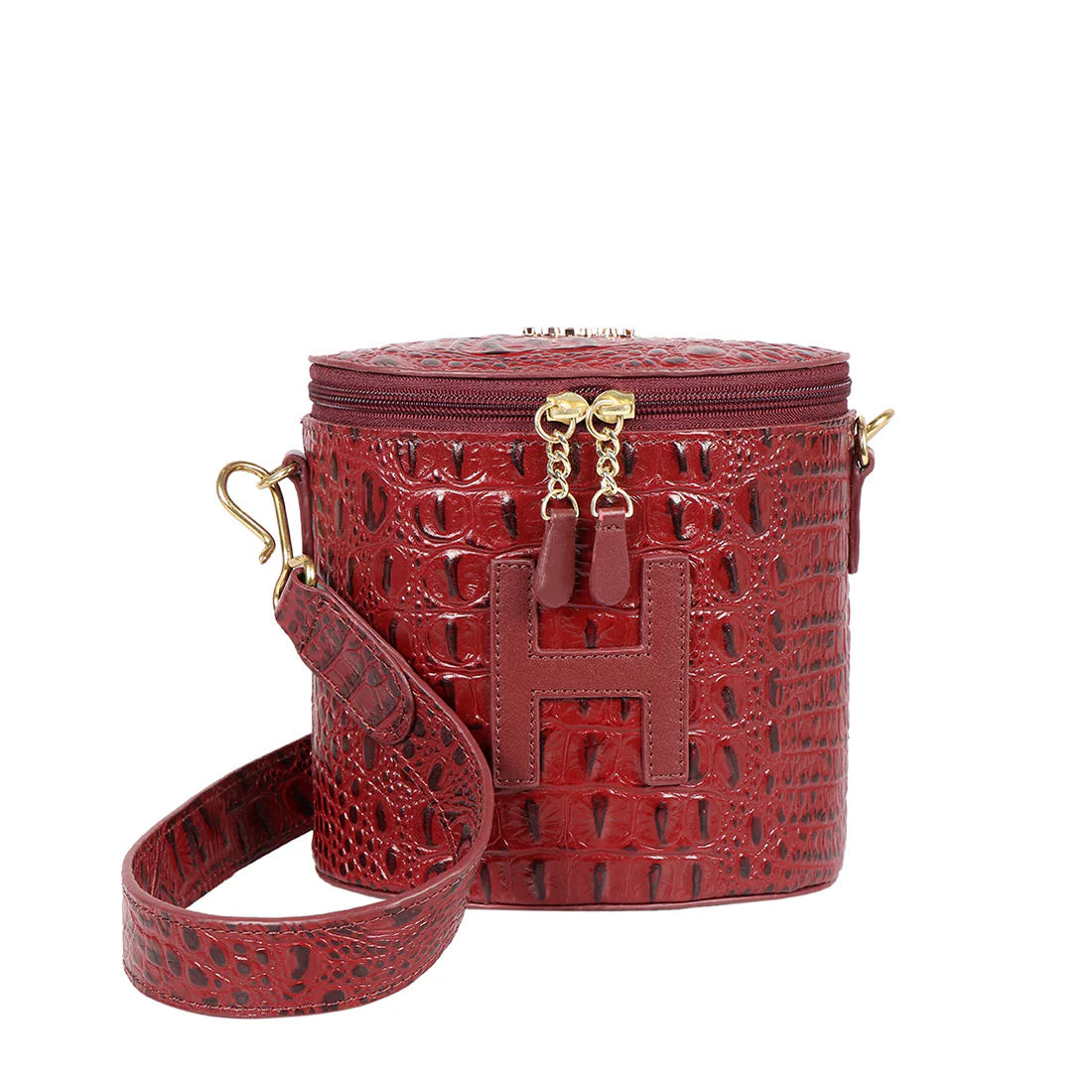 Panama 03 Marsala Leather Sling Bag - Image 2
