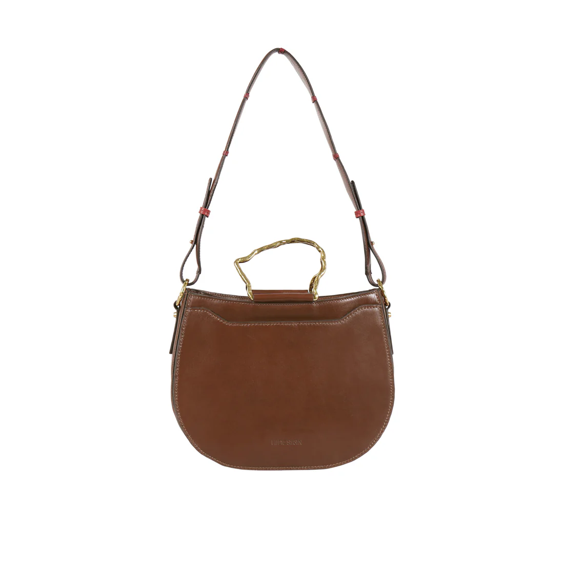 Parrot 01 Tan Leather Shoulder Bag - Image 4