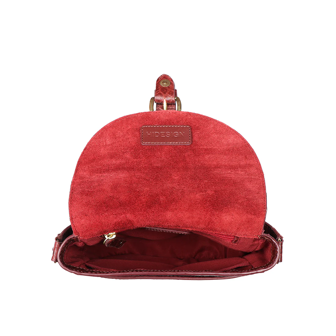 Paula 01 Red Leather Crossbody - Image 6