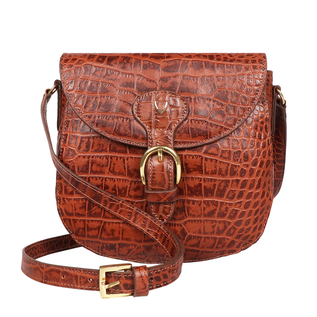 Paula 01 Tan Leather Crossbody - Image 2