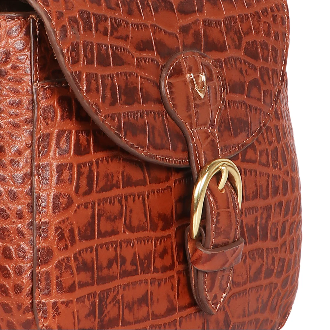 Paula 01 Tan Leather Crossbody - Image 5