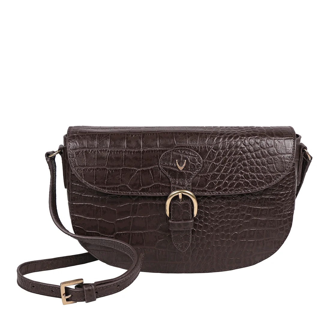 Paula 02 Brown Leather Crossbody - Image 2