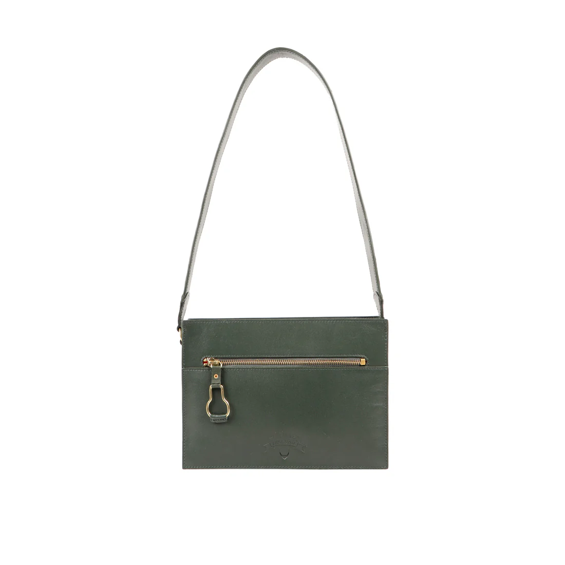 Pearl Hart 02 Green Leather Shoulder Bag - Image 4