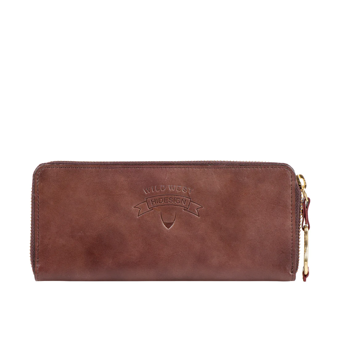 Pearl Hart W1 Brown Leather Zip Around Wallet - Image 4