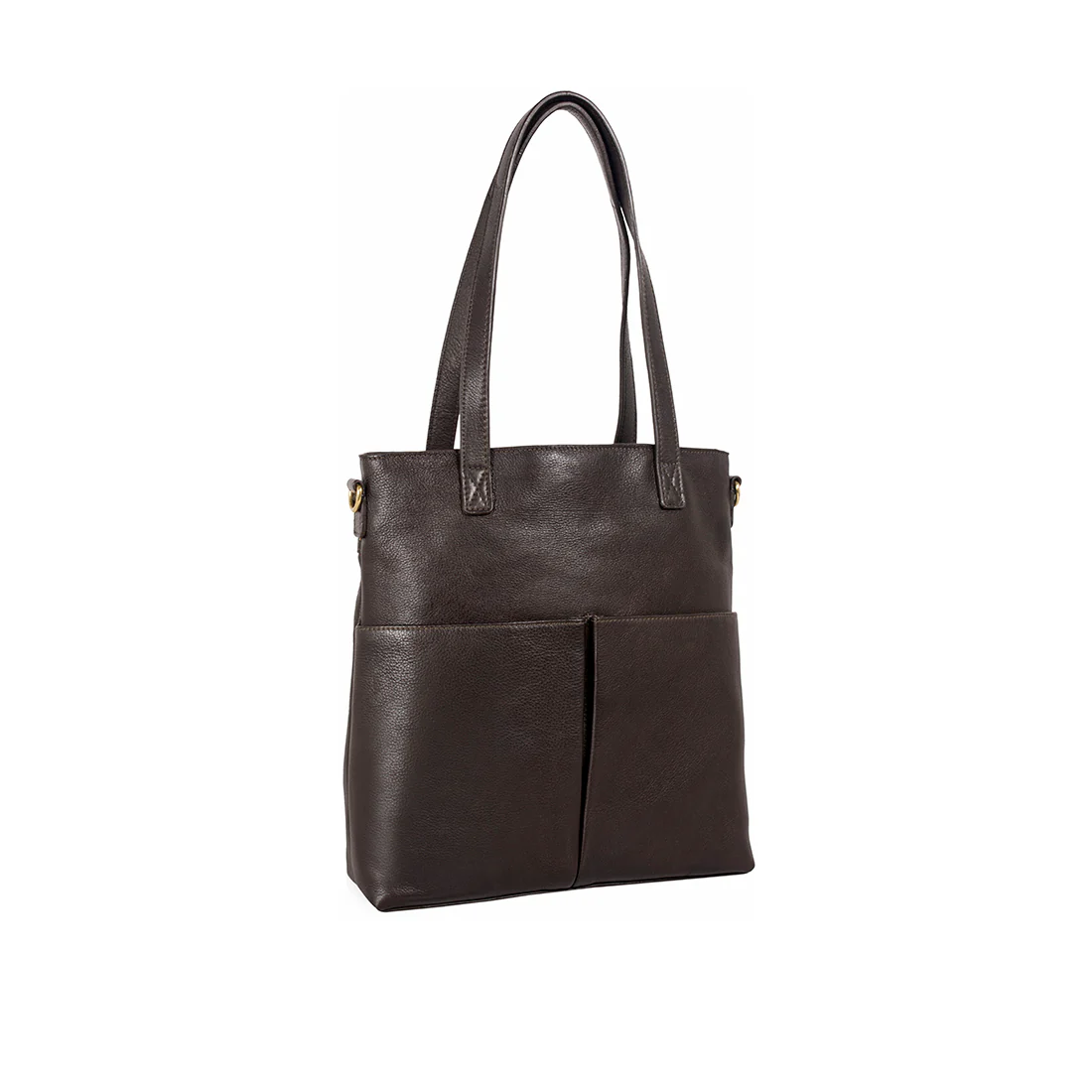Pepper 01 Brown Leather Satchel - Image 2