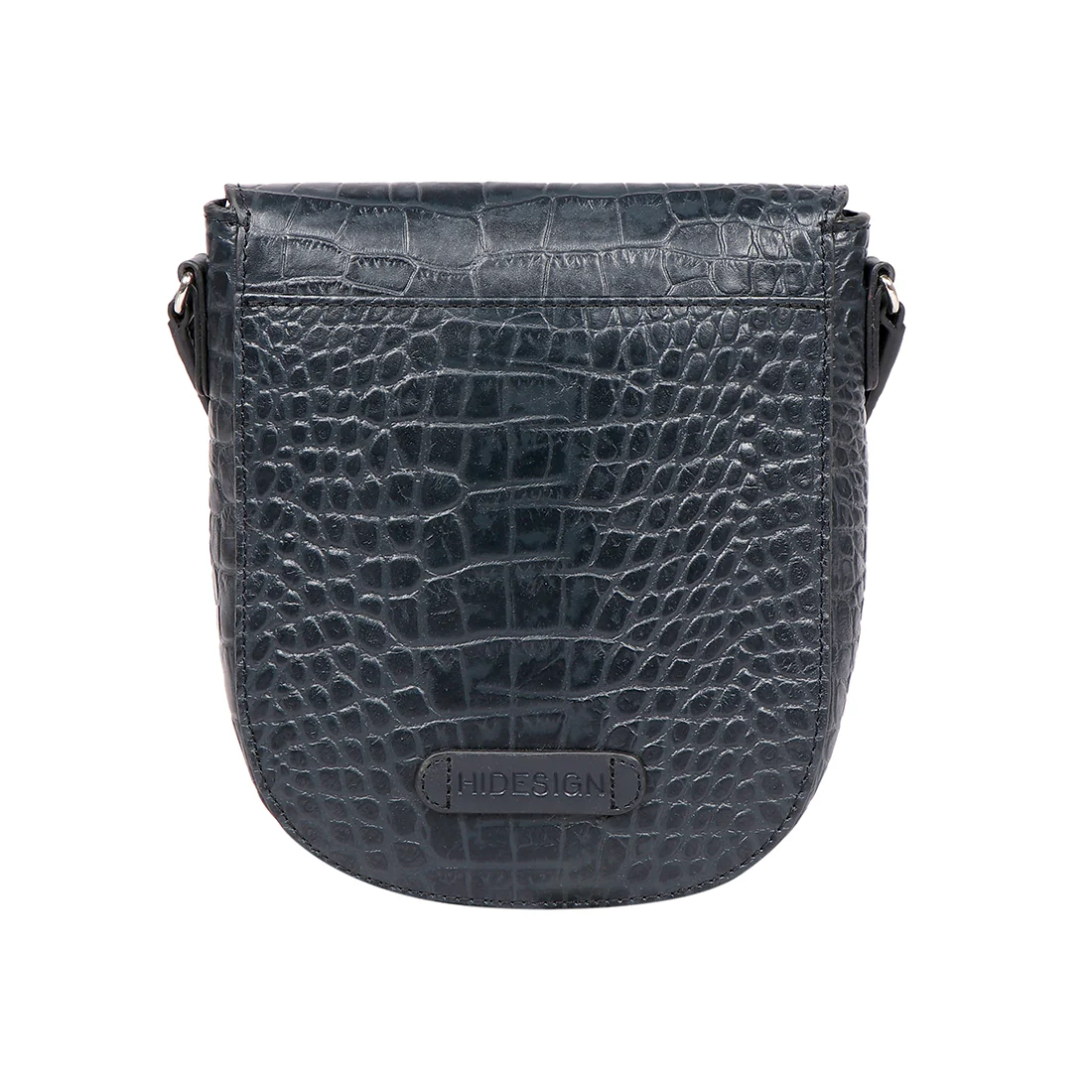 Peru 01 Blue Leather Crossbody - Image 4