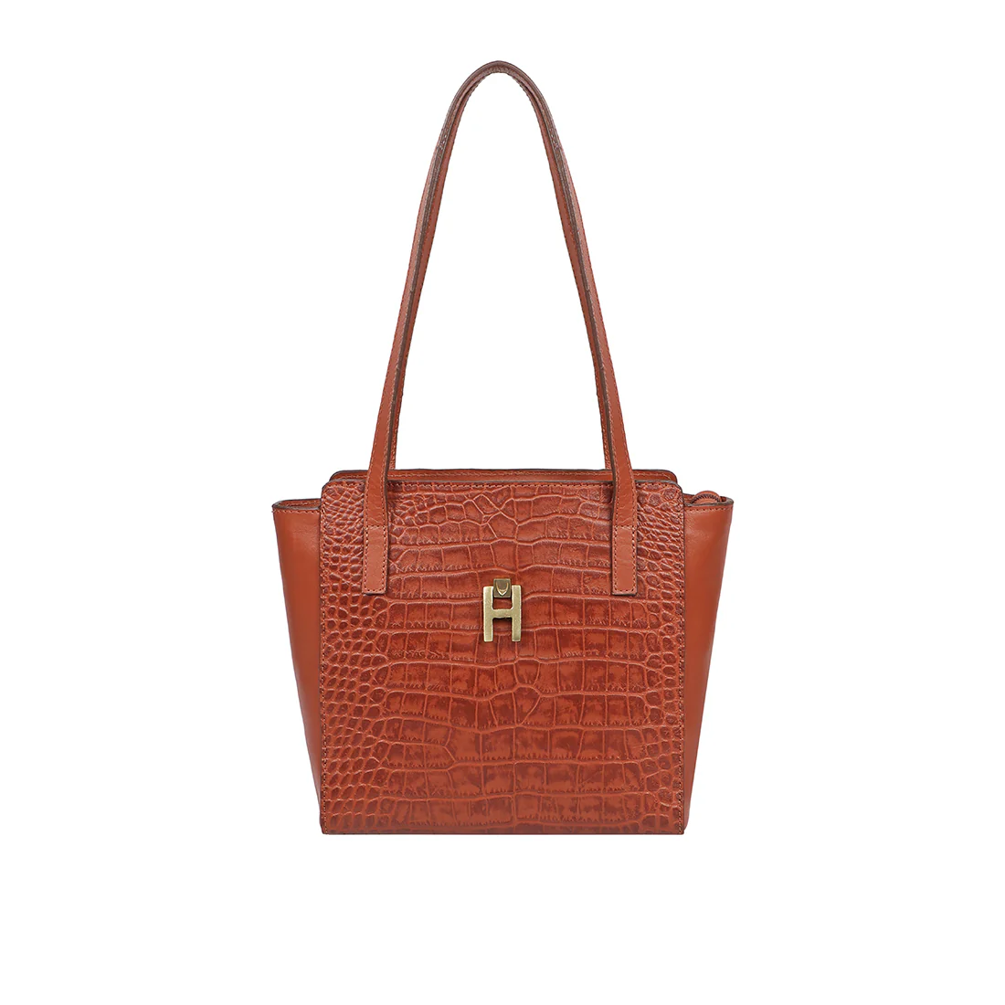 Peru 07 Tan Leather Tote Bag - Image 2