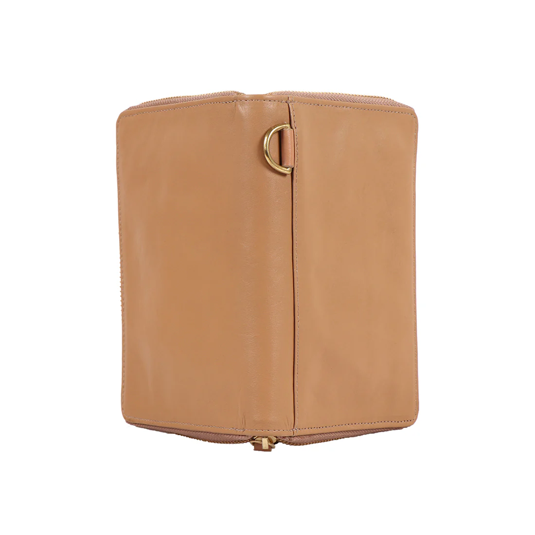 Pierre (Rf) Nude Leather Passport Holder - Image 3