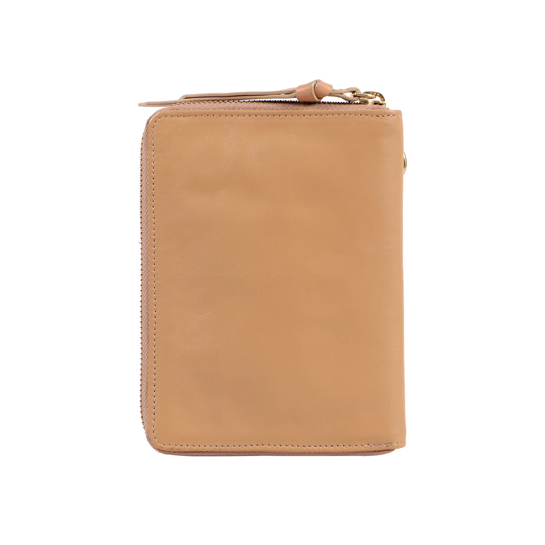 Pierre Nude Leather Passport Holder - Image 2