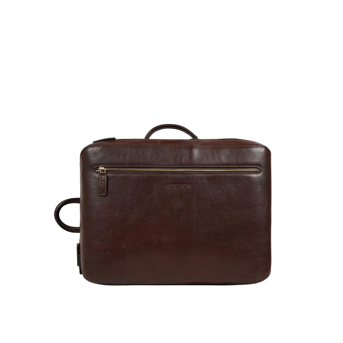 Pisco 02 Brown Leather  Backpack - Image 5