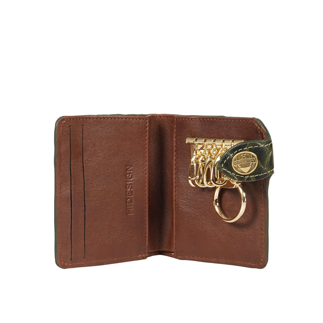 Pisco W1 Green Leather Key Holder - Image 6