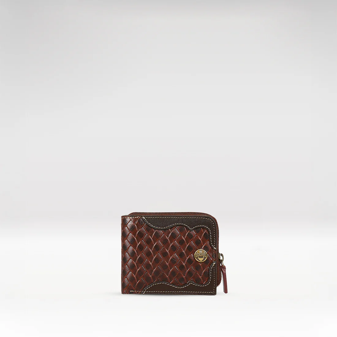 Pisco W2 Tan Leather Bi-Fold Wallet