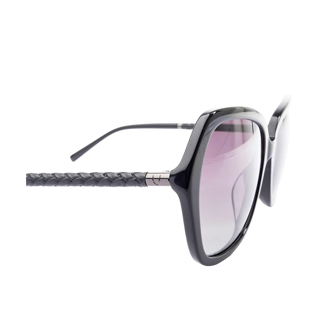 Polo Women's Black Oval Sunglasses - Image 4
