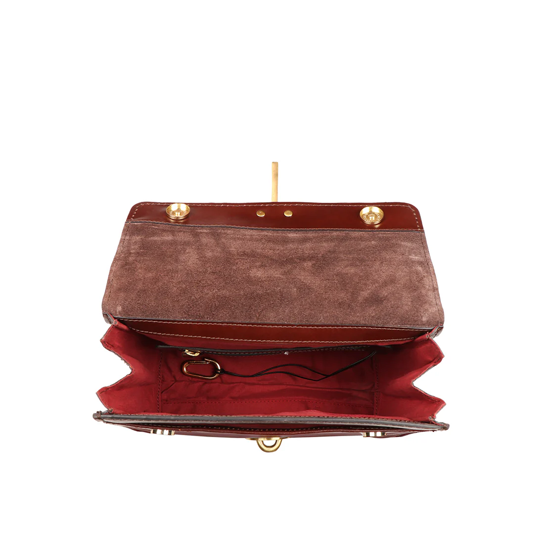 Preserve 02 Brown Leather Shoulder Bag - Image 5