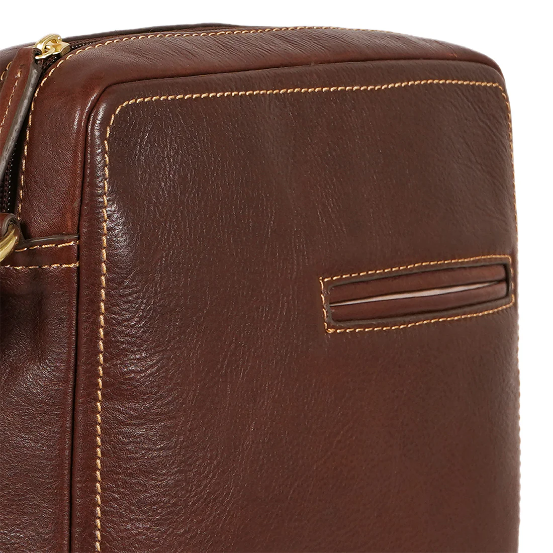 Rambler 01 Tan Leather Crossbody - Image 5