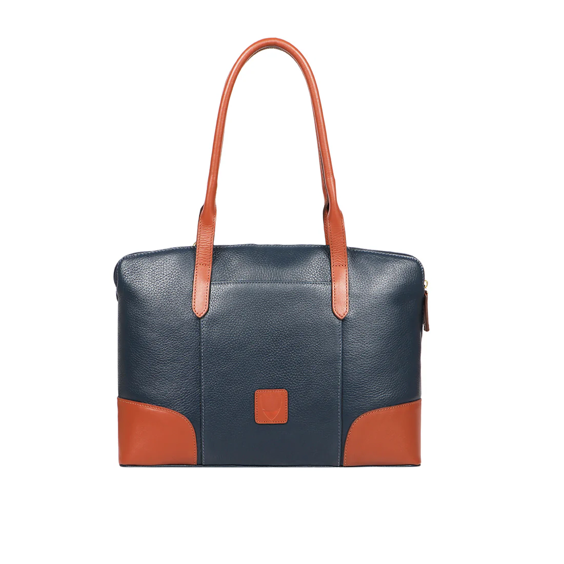 Redwood Blue Leather Tote Bag - Image 6